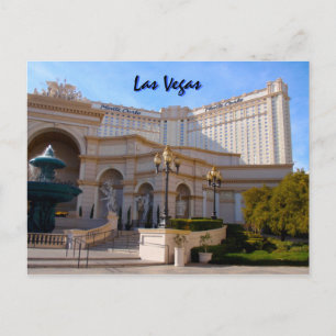 Las Vegas Monte Carlo Postcard