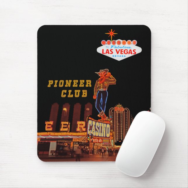Las Vegas   Mouse Pad (With Mouse)
