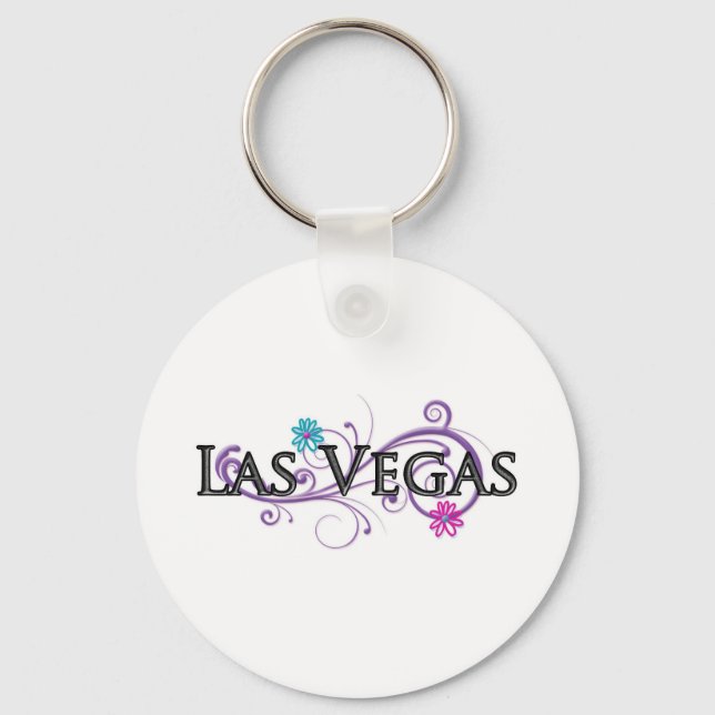 Las Vegas Name Drop Keychain (Front)