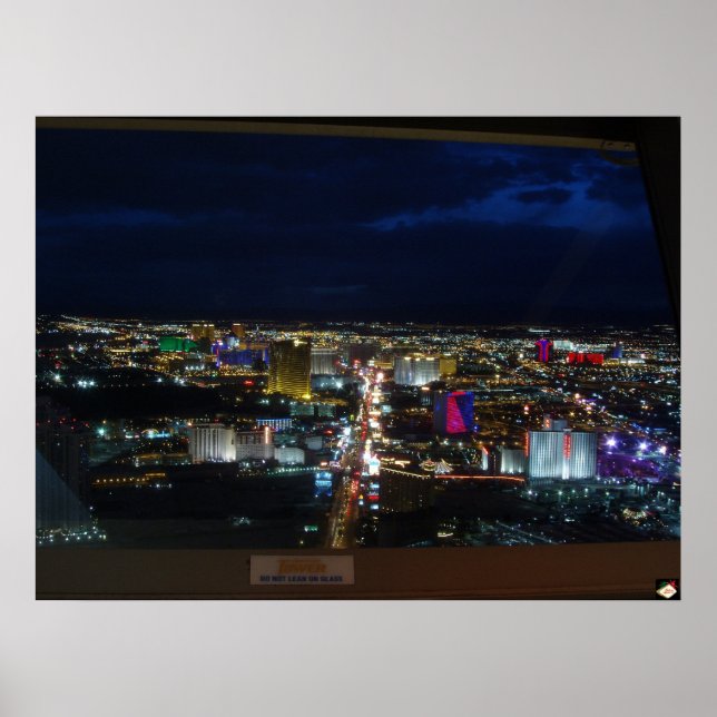 Las Vegas - Ne Pas Se Poser Sur Le Verre #1 Poster (Devant)