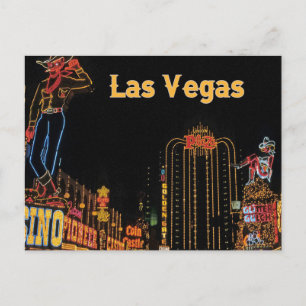 LAS VEGAS néon voyagent Carte postale