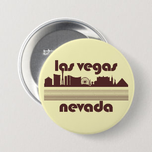 Las Vegas Nevada 3 Inch Round Button