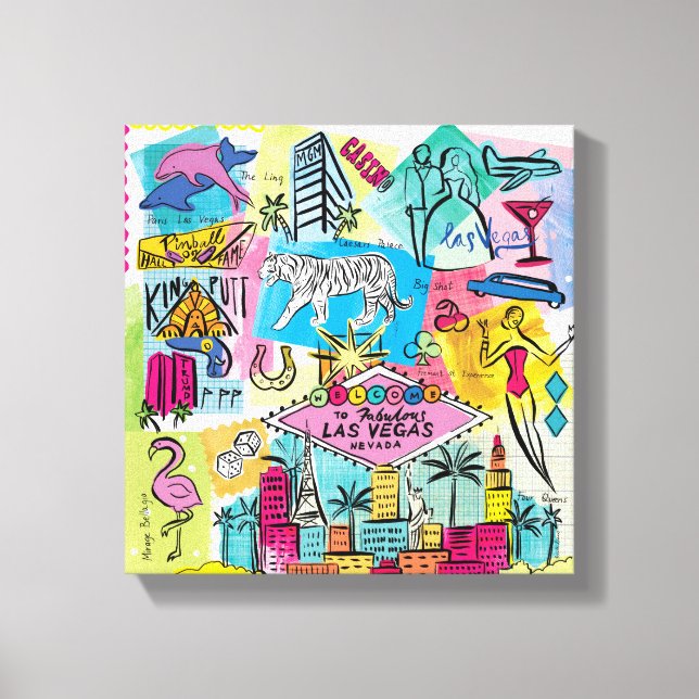 Las Vegas, Nevada Canvas Print (Front)