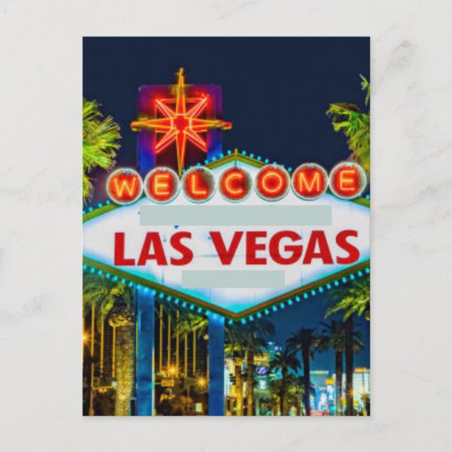 Las Vegas, Nevada | Carte postale Skyline (Devant)