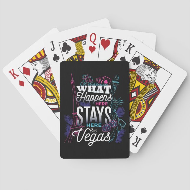 Las Vegas Nevada Casino USA United States America Playing Cards (Back)