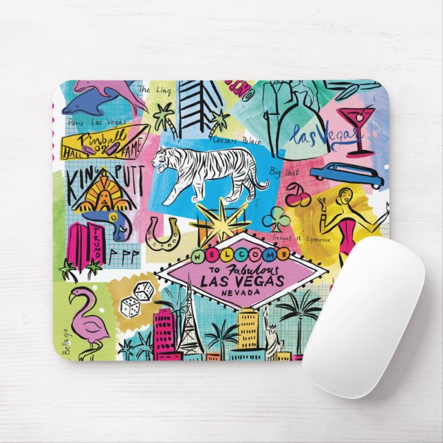 Las Vegas, Nevada Mouse Pad (With Mouse)