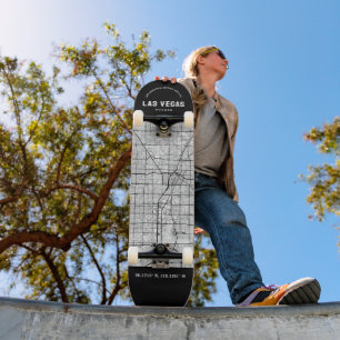 Las Vegas, Nevada Plan de la ville Skateboard