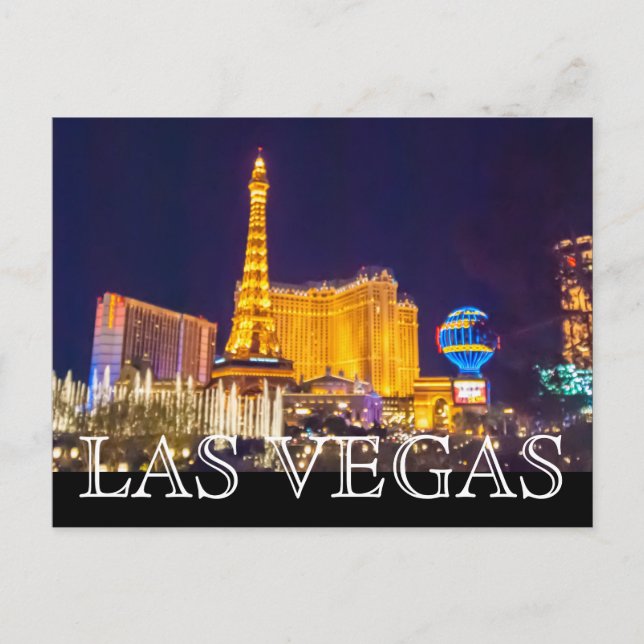 Las Vegas, Nevada Postcard (Front)