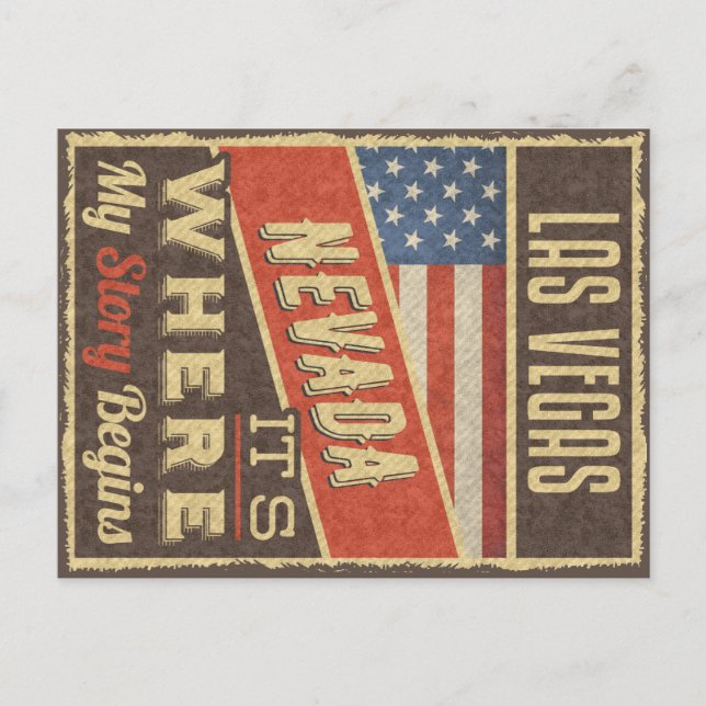 Las Vegas Nevada Postcard (Front)