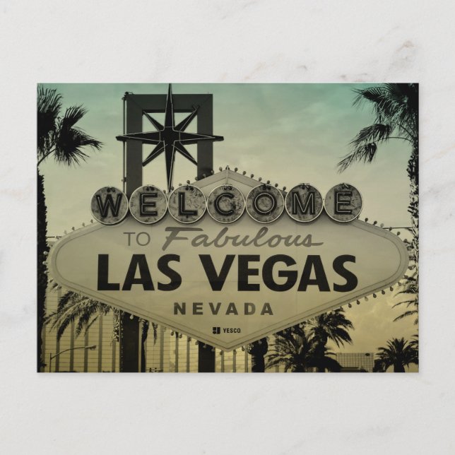 LAS VEGAS Nevada Postcard (Front)