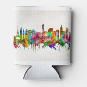 Las Vegas Nevada Skyline Can Cooler