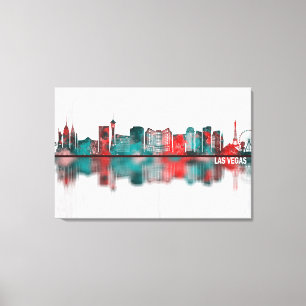 Las Vegas Nevada Skyline Canvas Print