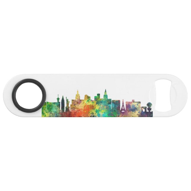 LAS VEGAS, NEVADA SKYLINE SP - SPEED BOTTLE OPENER (Back Horizontal)