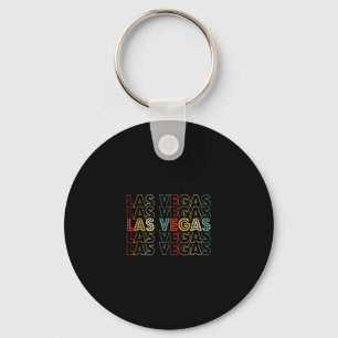 Las Vegas Nevada Vintage 70s 80s Souvenir Vacation Keychain