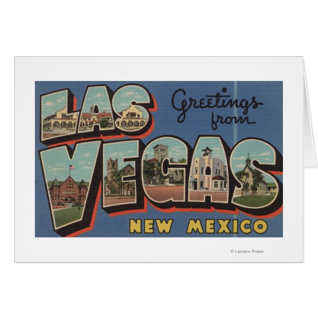 Las Vegas, New Mexico - Large Letter Scenes 2 (Front Horizontal)