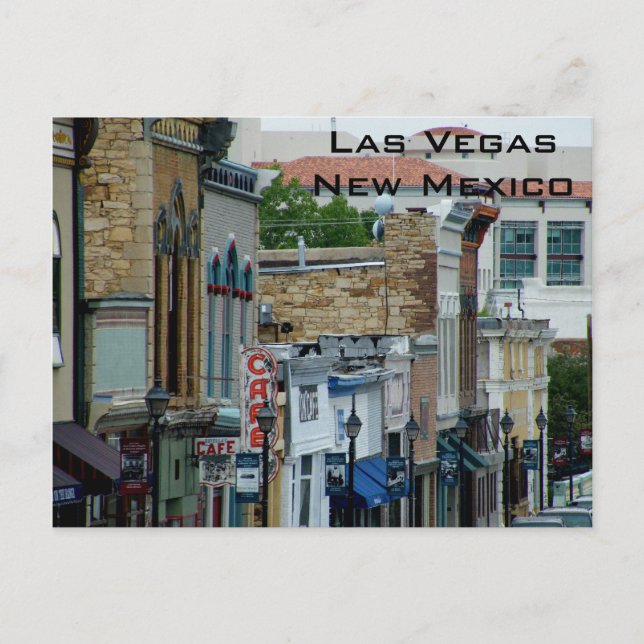 Las Vegas - New Mexico Postcard (Front)
