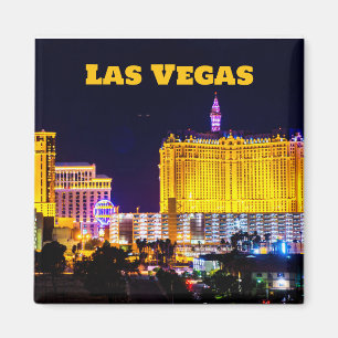 Las Vegas Night Lights Magnet
