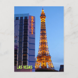 Las Vegas Nightfall Postcard