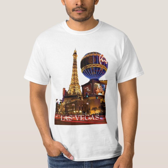 Las Vegas Paris  t-shirt (Front)
