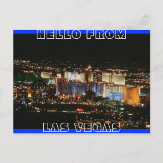 las vegas post card