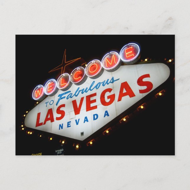 Las Vegas Postcard (Front)