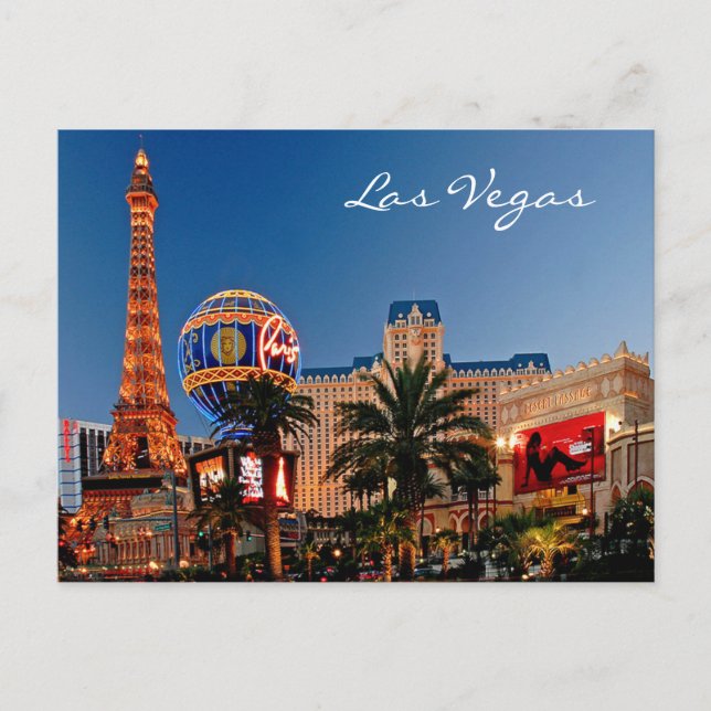 Las Vegas Postcard (Front)