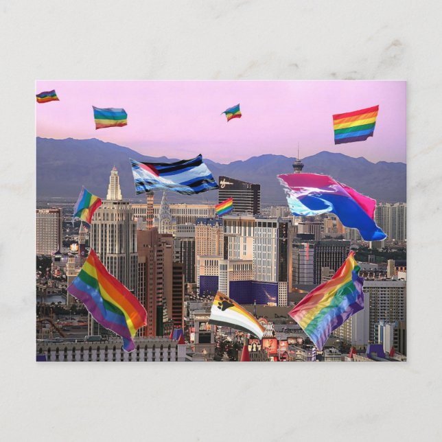Las Vegas Pride Postcard (Front)