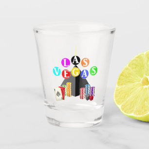 Las Vegas Pyramid Shot Glass