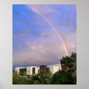Las Vegas Rainbow After the Storm Poster