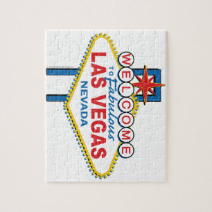 Las Vegas Retro Sign Jigsaw Puzzle
