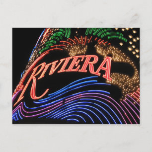 Las Vegas Riviera Postcard