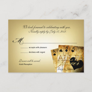 Las Vegas RSVP (contact me to personalize 4u) Card