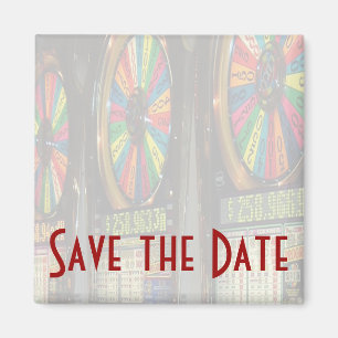 Las Vegas Save the Date Magnet