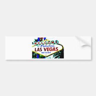 Las Vegas Sign Bumper Sticker