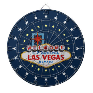 Las Vegas Sign Dartboard