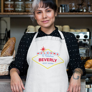 Las Vegas Sign Funny Mother's Day Standard Apron