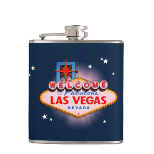 Las Vegas Sign Hip Flask