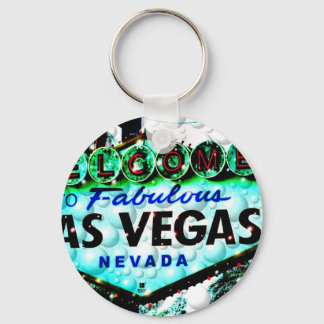 Las Vegas Sign Keychain