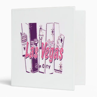 Las Vegas Sin City Abstract Binder