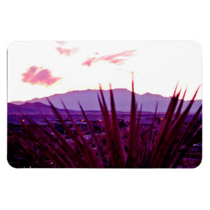 Las Vegas Skyline Residential Mountain View #1 Magnet