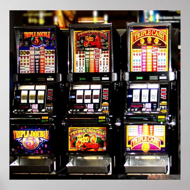 Las Vegas Slots Dream Machines Poster (Front)