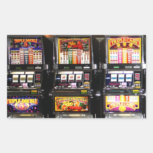 Las Vegas Slots Dream Machines Sticker (Front)