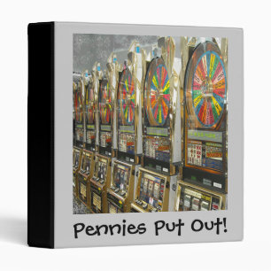 Las Vegas Slots/ Pennies Put Out Binder