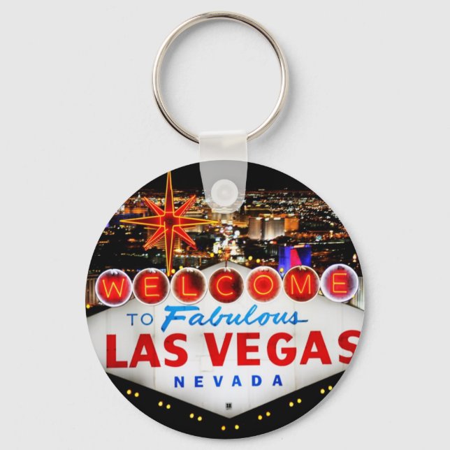 Las Vegas Souvenirs Keychain (Front)