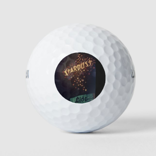 Las Vegas Stardust Golf Balls (Front)