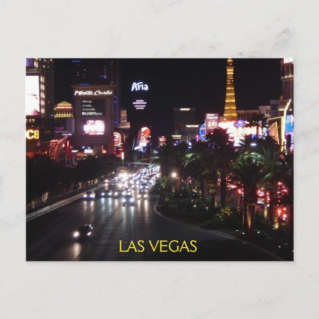 LAS VEGAS STRIP #4 POSTCARD (Front)