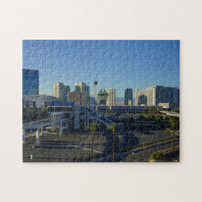 Las Vegas Strip Ahead Jigsaw Puzzle (Horizontal)