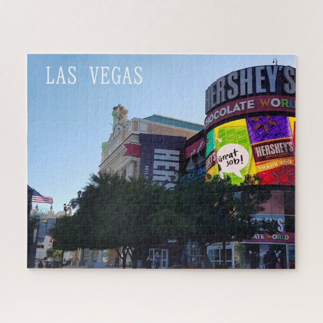 Las Vegas Strip Jigsaw Puzzle (Horizontal)