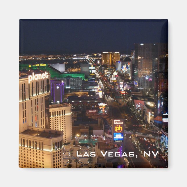 Las Vegas Strip Magnet (Front)