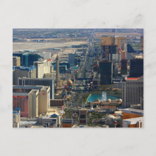 Las Vegas Strip Nevada Photo Postcard